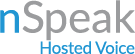 nSpeak Hosted Voice Logo